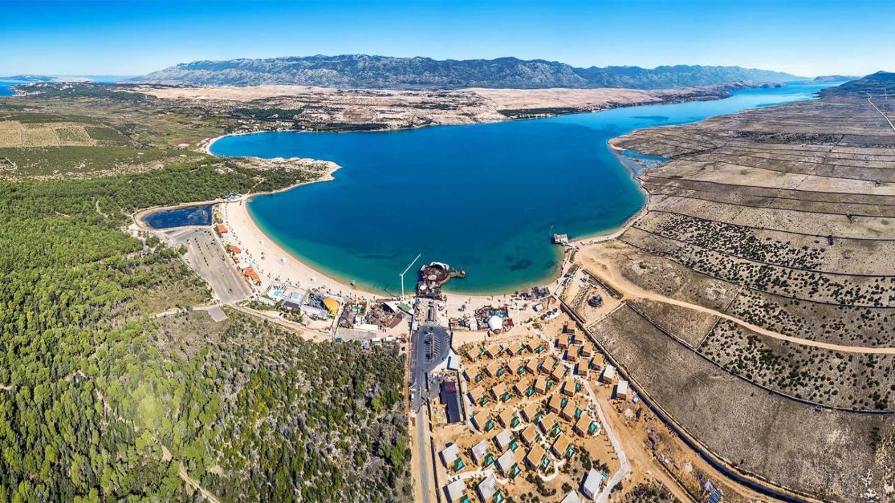 Villafux Zrce Novalja - Direkt Am Strand Caska Bagian luar foto